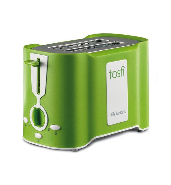 Ariete Toaster, Two Slices, 500 Watt, Green Model 124/22