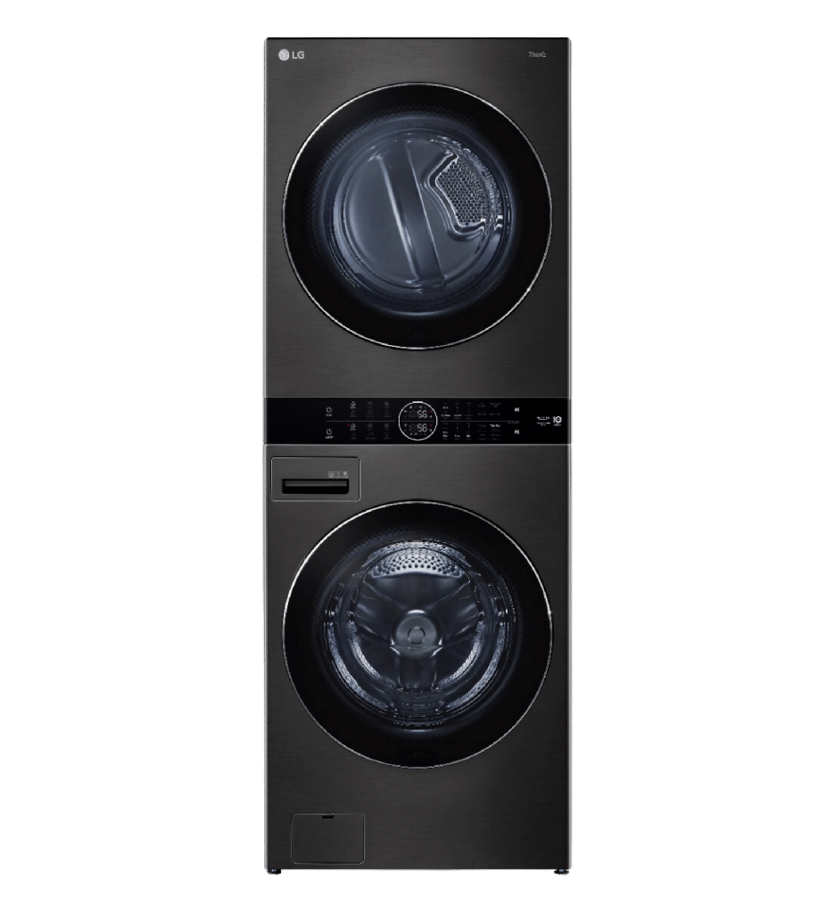 LG WashTower™Front Loading Washing Machine, 21 kg Washer + 16 Kg Dryer, Black, FWT2116BS