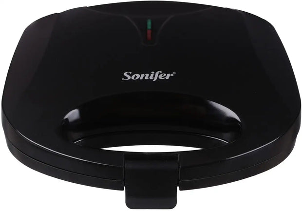 Sonifer SF-6138 Electric Waffle Maker, 750 Watt - Black