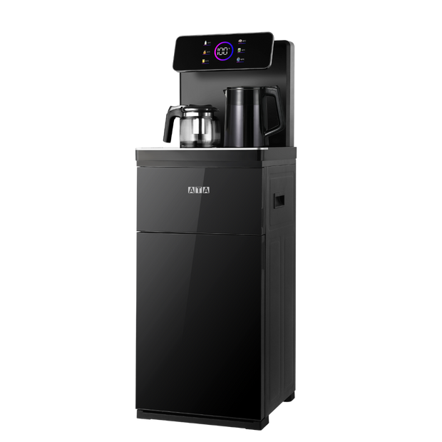 ATA Smart Tea Bar Dispenser, Tea Maker, Touch Screen, Remote, Bottom Loading, Black - TB001