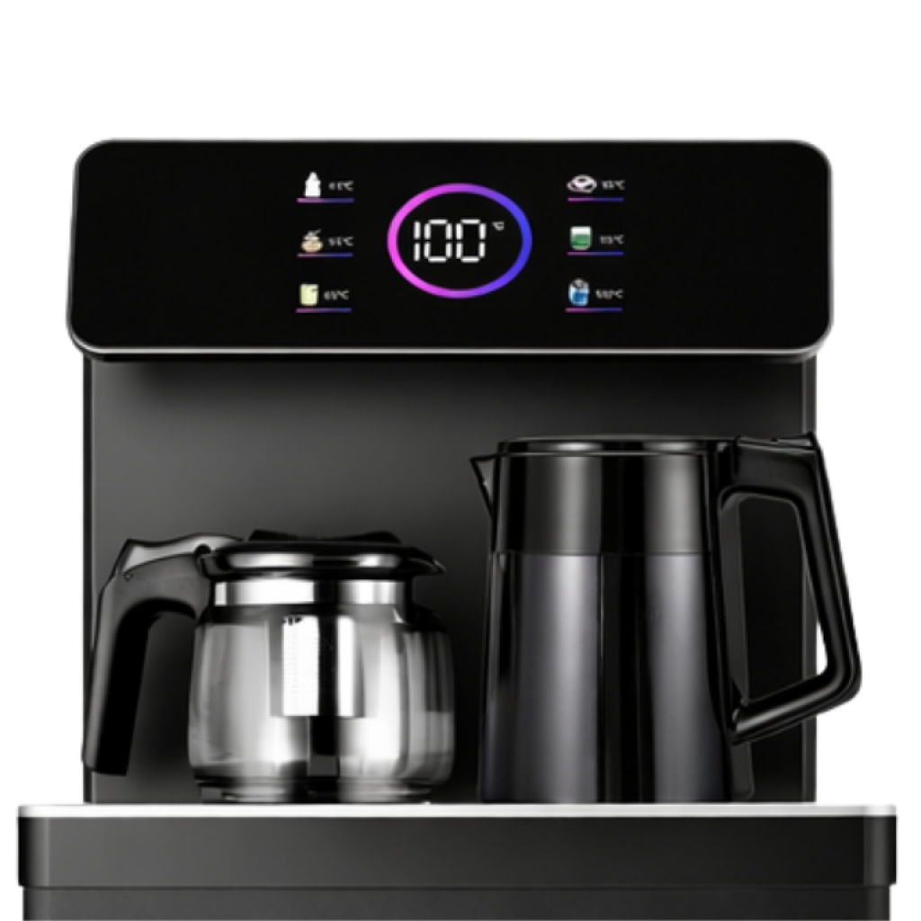 ATA Smart Tea Bar Dispenser, Tea Maker, Touch Screen, Remote, Bottom Loading, Black - TB001