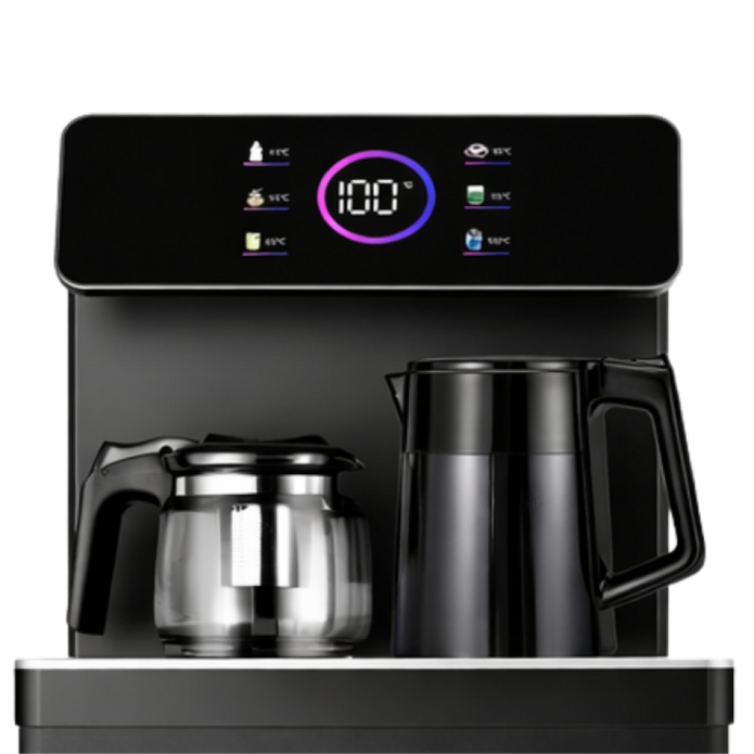 ATA Smart Tea Bar Dispenser, Tea Maker, Touch Screen, Remote, Bottom Loading, Black - TB001