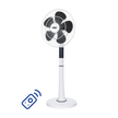 ATA PRO Stand Fan 18 inches Remote Control Off white - S70R