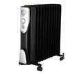 Jac OIL HEATER 13 FIN MODEL NO NGH-3213B- Black