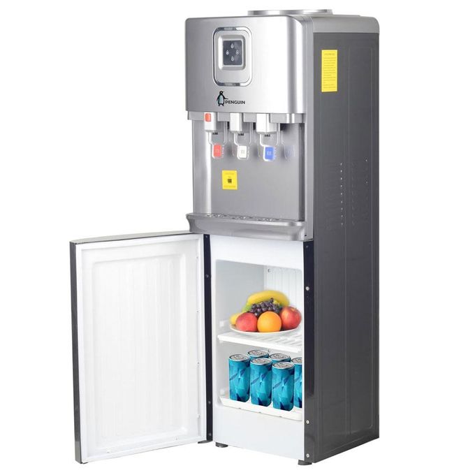 General Chrome Water Dispenser 500 Watts 3 Tabs With Fridge - Silver - PD001