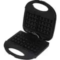 Sonifer SF-6138 Electric Waffle Maker, 750 Watt - Black