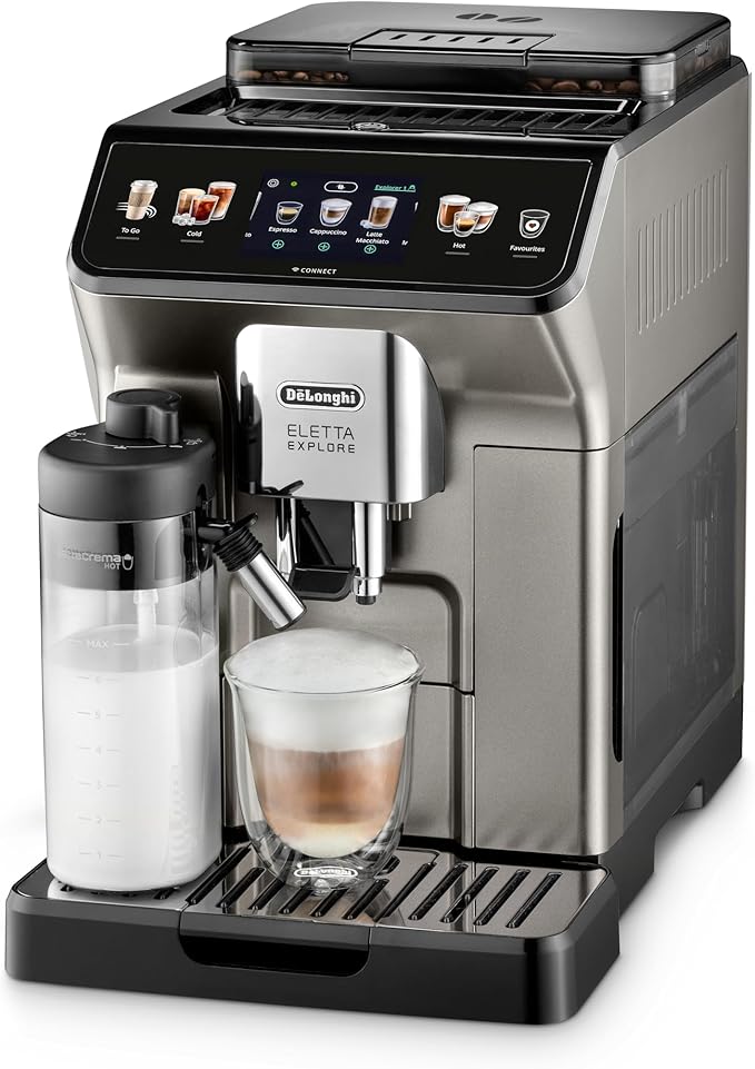 Eletta Explore Cold Extraction Technology 1.8 L 1450 W ECAM450.86.T Silver/Black