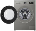 LG Front Load Washing Machine 9kg, 1400 RPM, Platinum Silver, Model F4Y2VYGYP