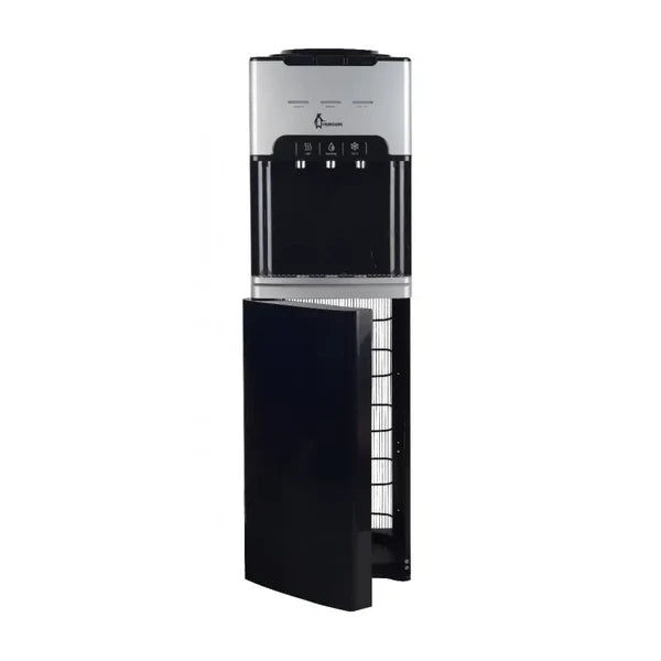 PENGUIN Hot, Cold & Normal Water Dispenser, 3 Taps, Black - PD002
