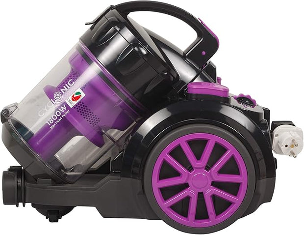 Black & Decker VM1880 Bagless Vacuum Cleaner 1800 Watt - Purple