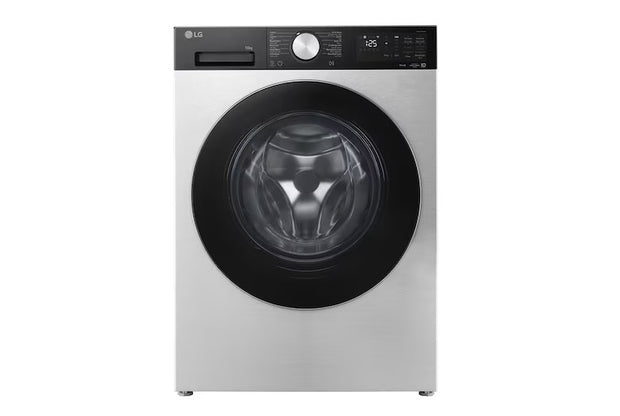 LG Digital Front Load Full Automatic Washing Machine With Inverter Technology, 10 kg, Essense Silver - F4X5RYG23
