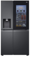 LG Refrigerator GC-X257CQEW InstaView No Frost 623L 3 Door Water Dispenser Ice Maker Inverter - Black