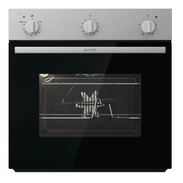 Gorenje Built-In Gas Oven 60 cm Gas Grill - BOG6622E00X.Gas hob, 90 cm, stainless steel, Gorenje Freestanding Chimney Hood 90 cm 695 m3/h WHC924EX5 burners, front controls, , cast iron support, full safety.GW9C51X,