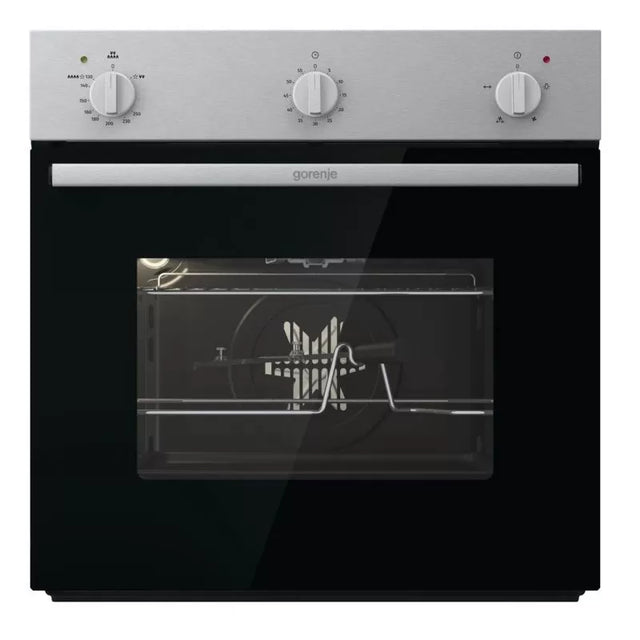 Gorenje Built-In Gas Oven 60 cm Gas Grill - BOG6622E00X.Gas hob, 90 cm, stainless steel, Gorenje Freestanding Chimney Hood 90 cm 695 m3/h WHC924EX5 burners, front controls, , cast iron support, full safety.GW9C51X,
