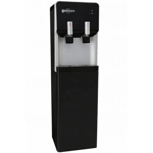 Bergen Water Dispenser 2 Spigots Black and Silver BY-520