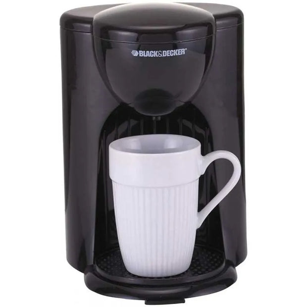 Black & Decker American Coffee Maker One Cup Capacity Black DCM25