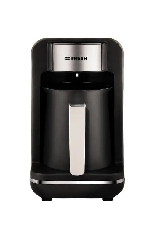Fresh FCM-TZ-BP Turkish Coffee Maker, 400 Watt, 250 ml - Black Silver