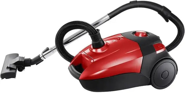 JACQUES Vacuum Cleaner 2200W JB2200R - Red, Cannister, Rubber Wheels, Telescopic Tube