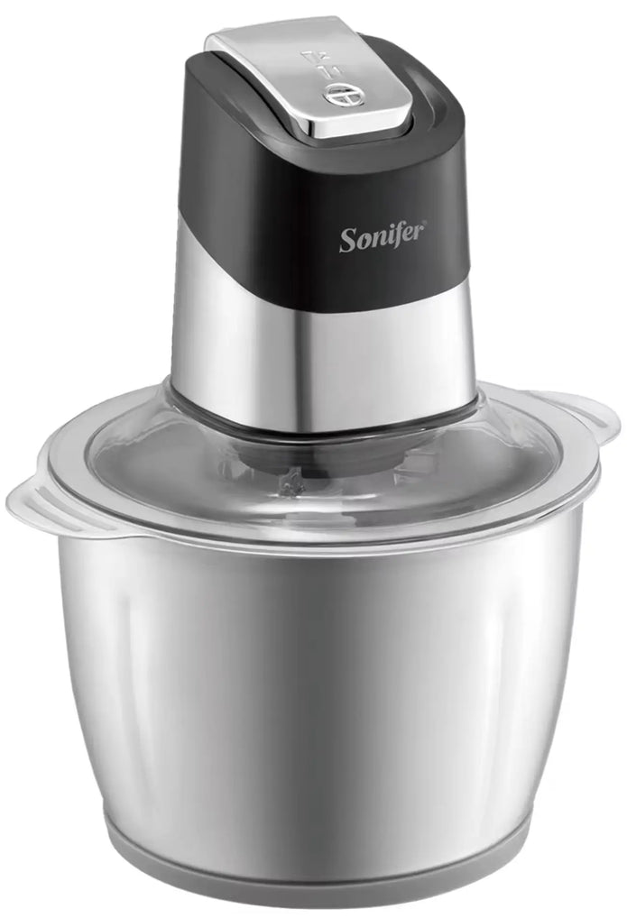 Sonifer SF-8135 Electric Choppers, 400 watt, 2.8 Liter - Silver