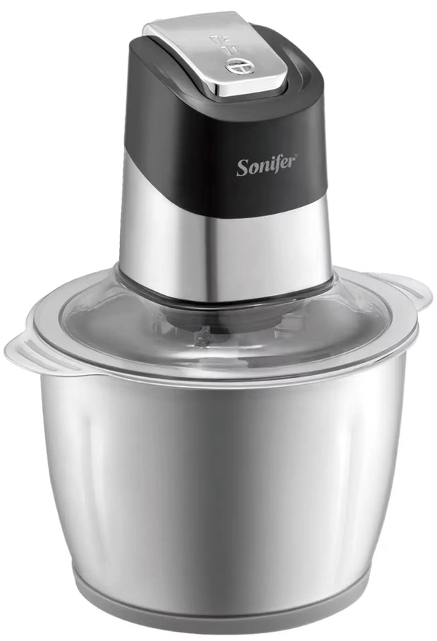 Sonifer SF-8135 Electric Choppers, 400 watt, 2.8 Liter - Silver