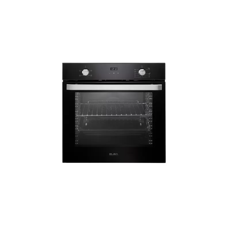 Elba Built-In Gas Oven With Grill 65 Liters 60 cm Black Glass EL10XLBFG
