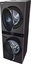 LG WashTower™Front Loading Washing Machine, 21 kg Washer + 16 Kg Dryer, Black, FWT2116BS