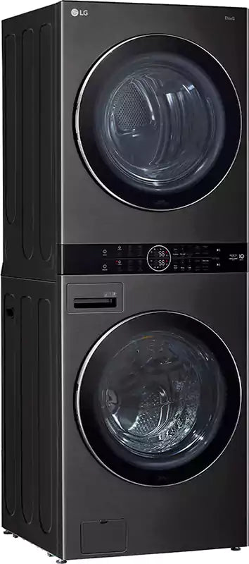 LG WashTower™Front Loading Washing Machine, 21 kg Washer + 16 Kg Dryer, Black, FWT2116BS