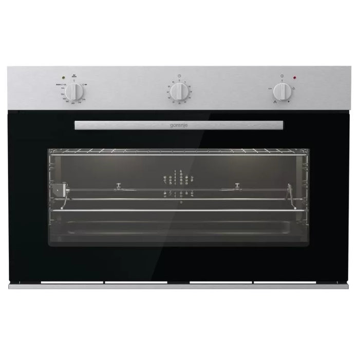 Gorenje Built-In Gas Oven 90 cm 88 L with Cooling Fan BOG9822E00X