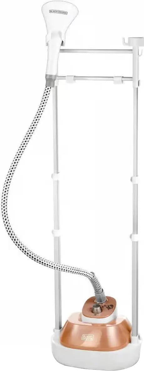 Black & Decker GSTM2050 Garment Steamer, 3 Levels, 2000ml - White