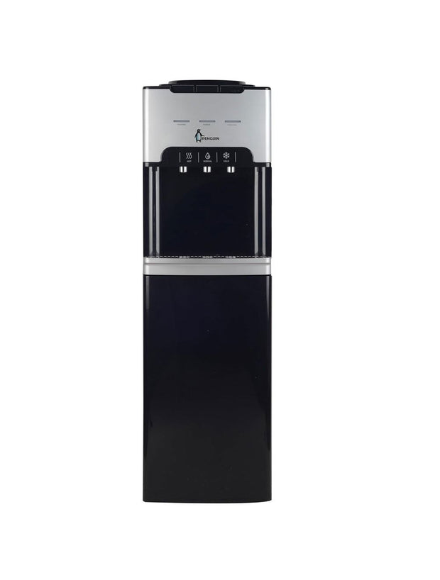 PENGUIN Hot, Cold & Normal Water Dispenser, 3 Taps, Black - PD002