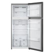 LG Refrigerator 410 Liter Top Mount Freezer Black Multi Air Flow GTF402SBAN