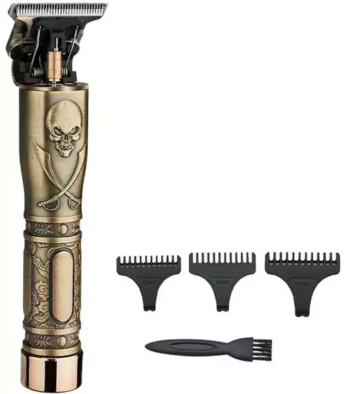 VGR Electric Hair Clipper for men, for dry use, Gold, V-085