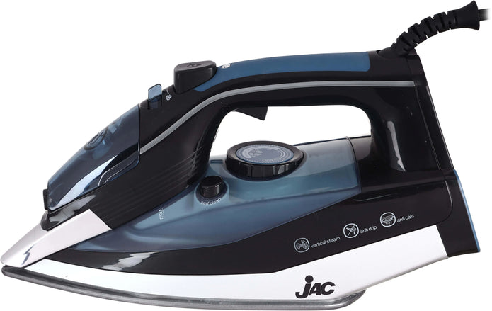 JAC Steam Iron, 2200 Watt, 340 ml, Navy Black - SI24JA411