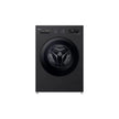 LG Digital Front Load Full Automatic Washing Machine With Inverter Technology, 8 kg, Black - F4Y2TYG6X
