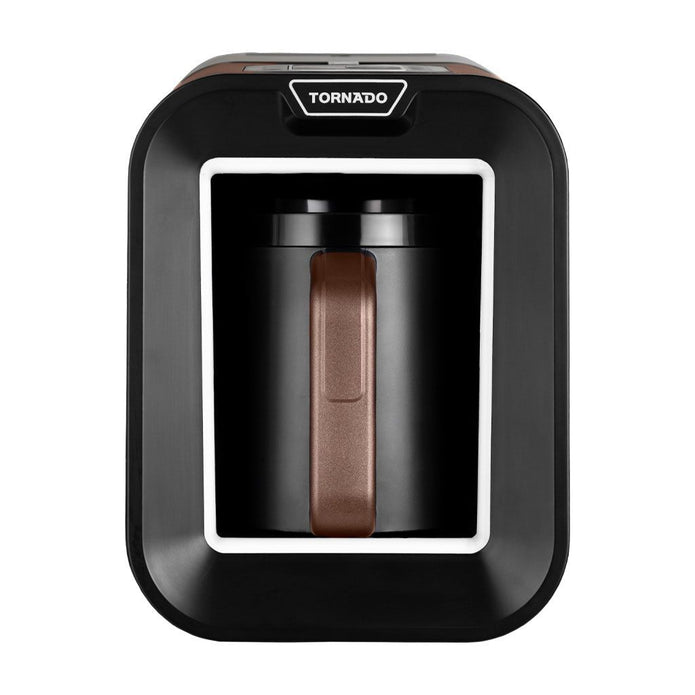 TORNADO Automatic Turkish Coffee Maker 330ml Brown x Black Water Tank TCME-100S-PRO