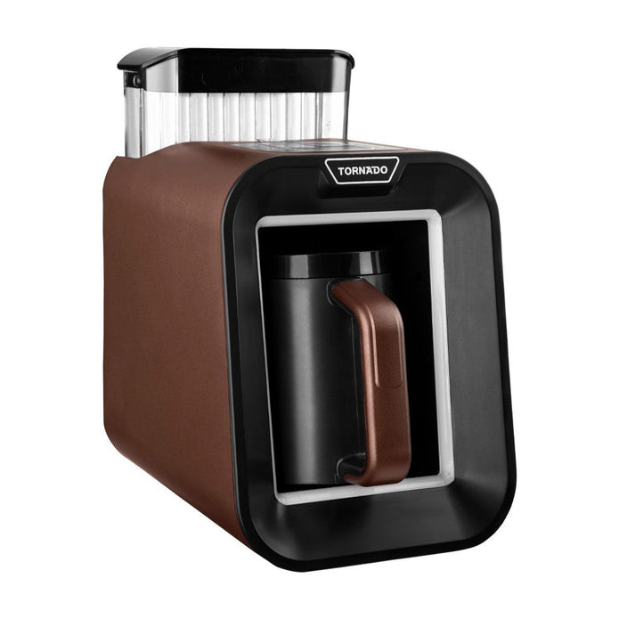 TORNADO Automatic Turkish Coffee Maker 330ml Brown x Black Water Tank TCME-100S-PRO