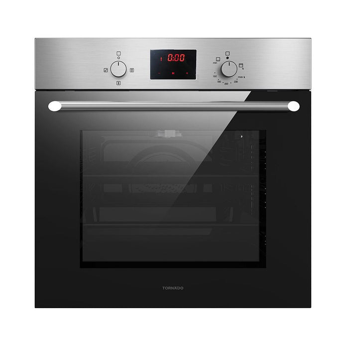 TORNADO Built-In Oven Gas 60 x 60 cm - 67 Liter Stainless Steel GO-VT60CSU-S