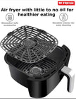 Fresh X-Large FAF-M1800 Air Fryers, 1800 Watt, 7 Liter - Black
